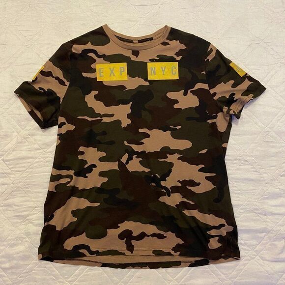 Express NYC Camo T shirt XL - Picture 1 of 5